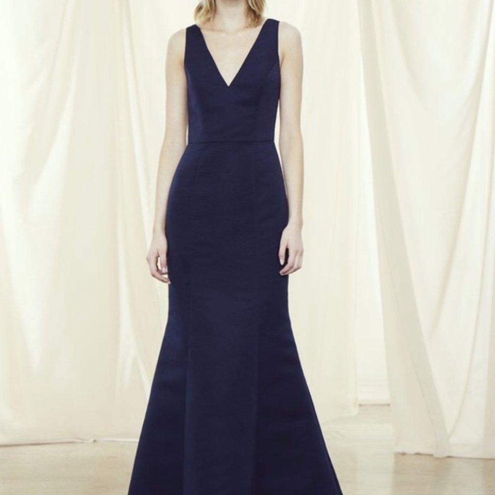 Amsale MacKayla Dress - Navy - 10